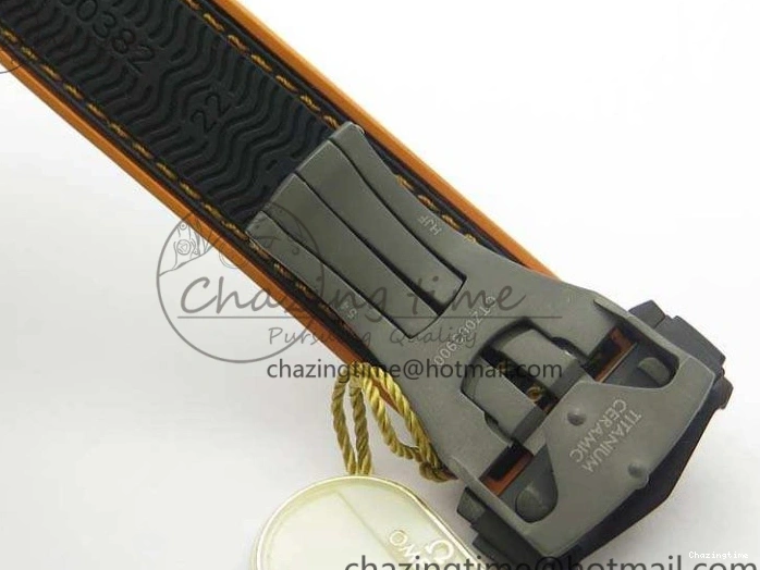 1230 Planet Ocean Master Chronometer Chrono DLC OM 1:1 Best Edition Black Dial On Nylon Strap A Chic 8103